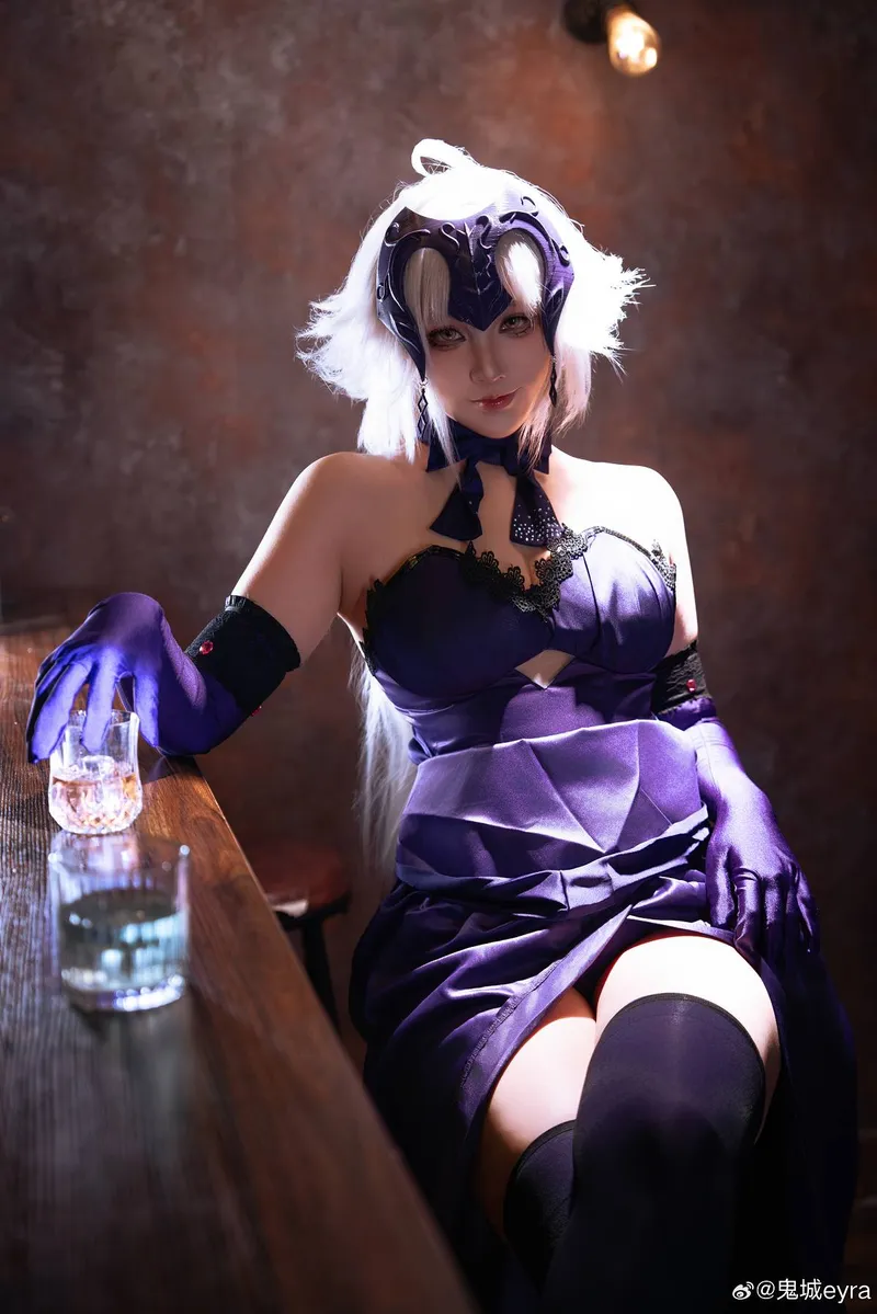 《Fate》黑贞德cosplay展示-精美角色还原