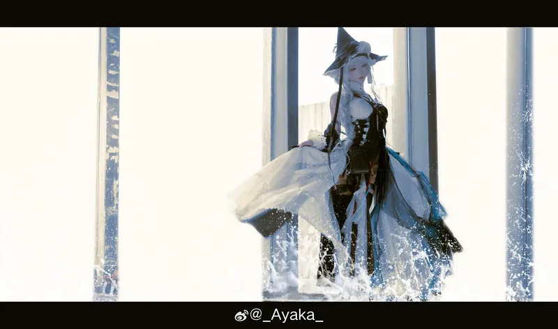 《明日方舟》归鲨cosplay-精美角色还原展示