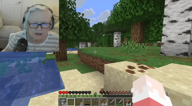 《我的世界》直播老奶奶爆火