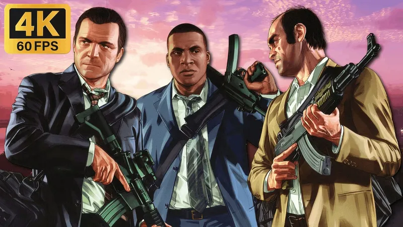 【4K】《侠盗猎车手5：增强版》最高画质 全主线剧情 全陌生人任务 完美结局 全流程通关攻略｜Grand Theft Auto V Enhanced