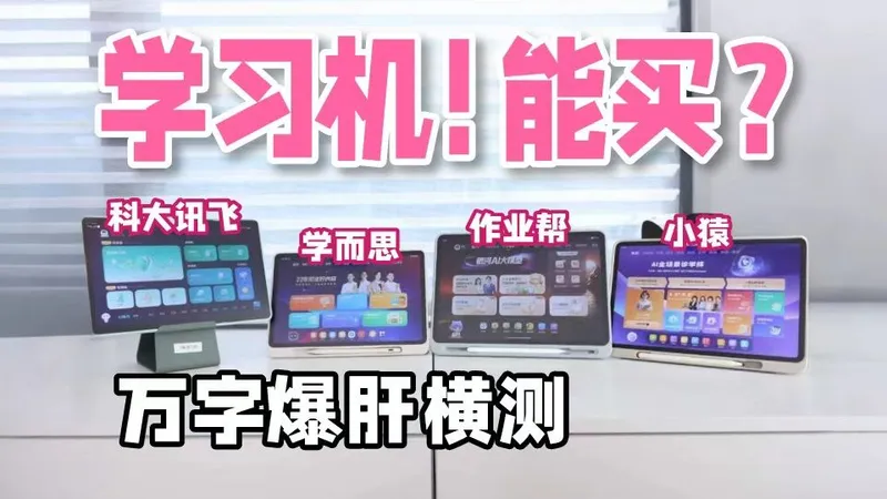 买学习机必看！48小时万字爆肝整理，30分钟速通攻略！
