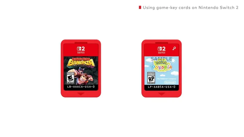 任天堂Switch2游戏钥匙卡详解
