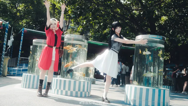 《莉可丽丝》cosplay锦木千束x井上泷奈