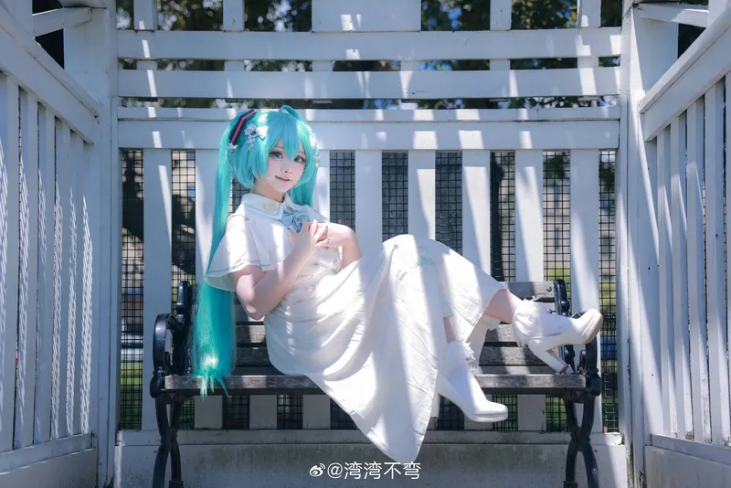 《初音未来》cosplay阳光少女