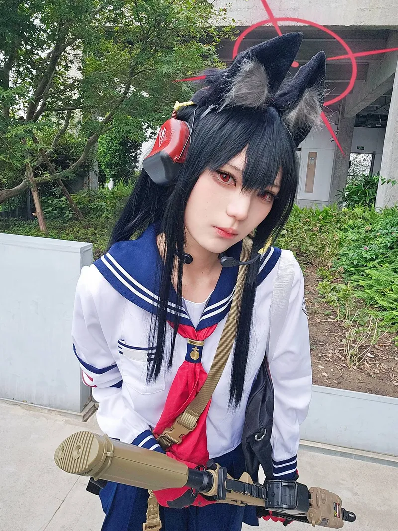 《蔚蓝档案》七度雪乃cosplay展示-精美角色还原赏析