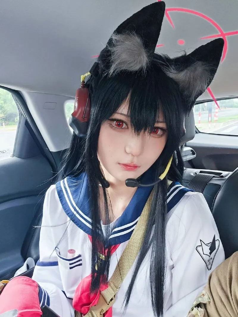 《蔚蓝档案》七度雪乃cosplay展示