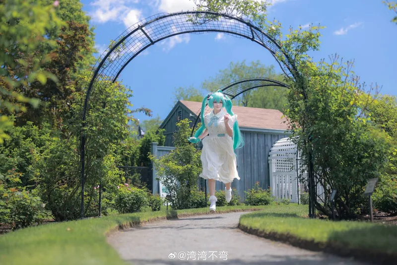 《初音未来》cosplay阳光少女
