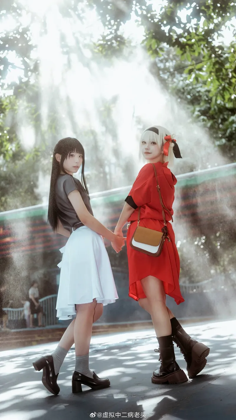 《莉可丽丝》cosplay锦木千束x井上泷奈