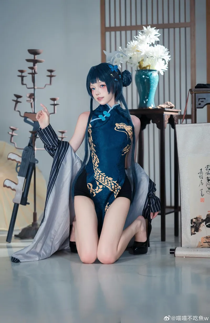 《蔚蓝档案》龙华妃咲cosplay展示