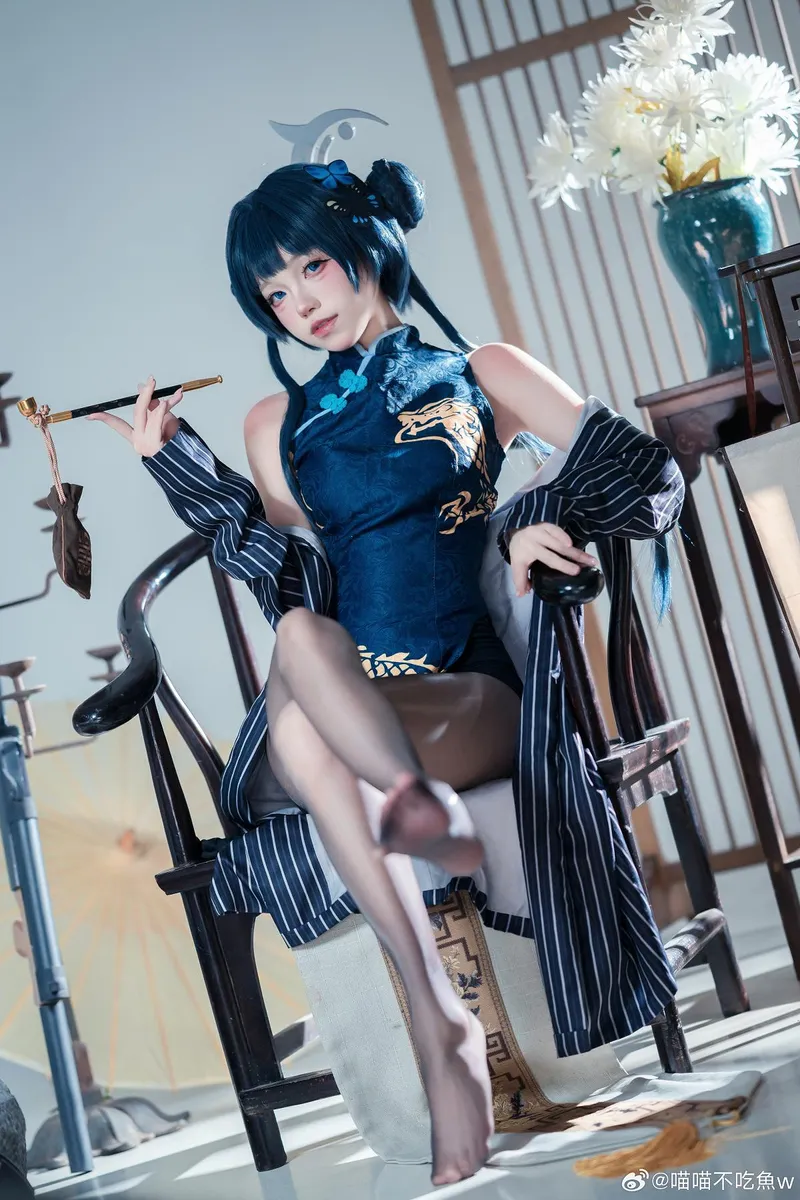 《蔚蓝档案》龙华妃咲cosplay展示