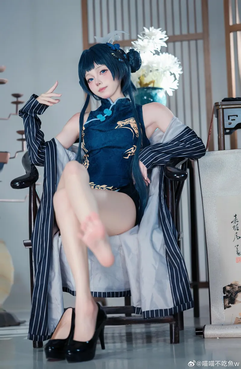 《蔚蓝档案》龙华妃咲cosplay展示