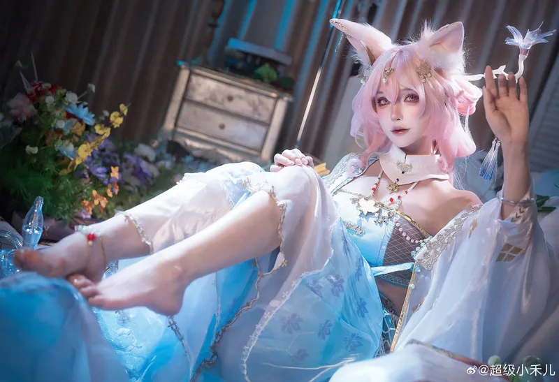 《明日方舟》鸿雪cosplay