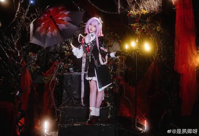 《崩坏星穹铁道》长夜月cosplay展示