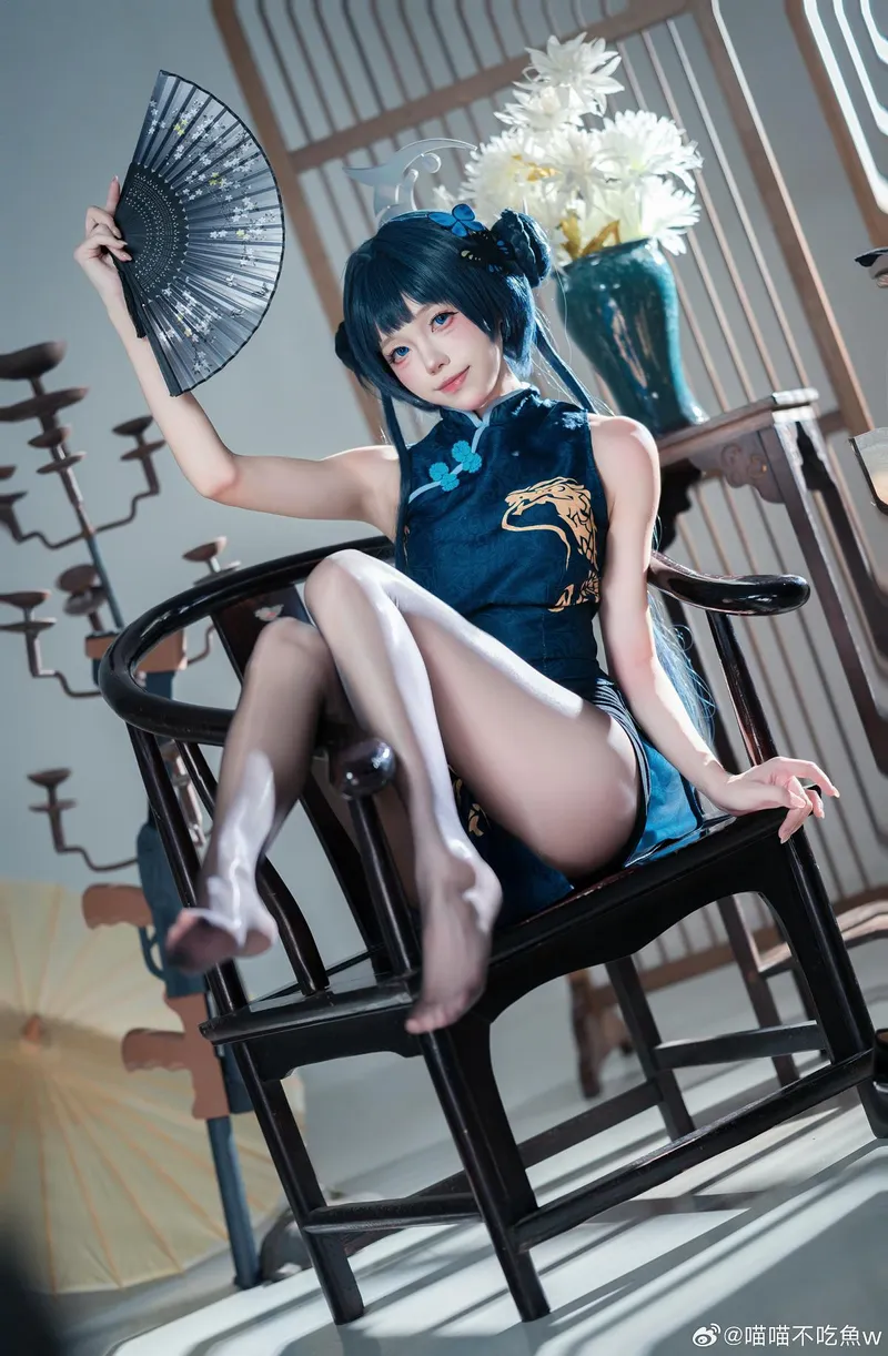 《蔚蓝档案》龙华妃咲cosplay展示