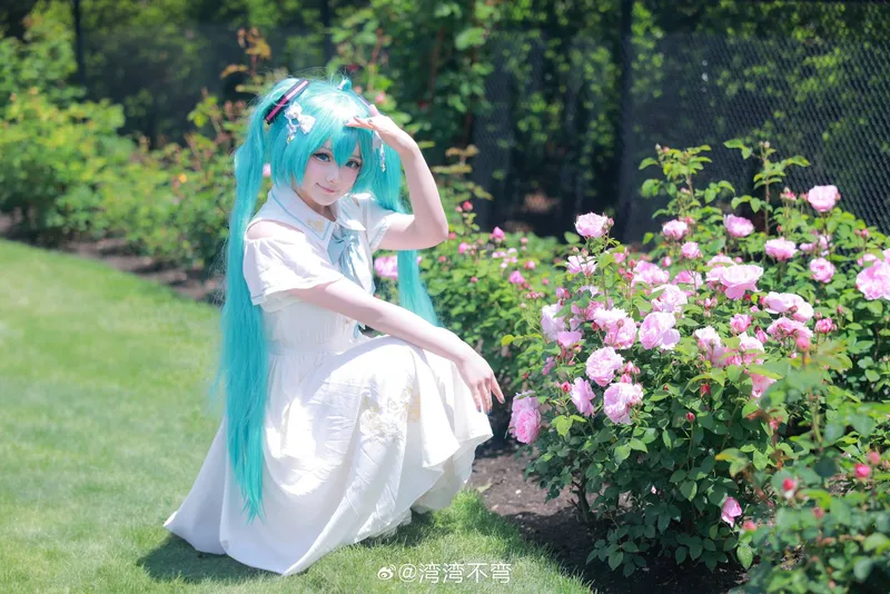《初音未来》cosplay阳光少女