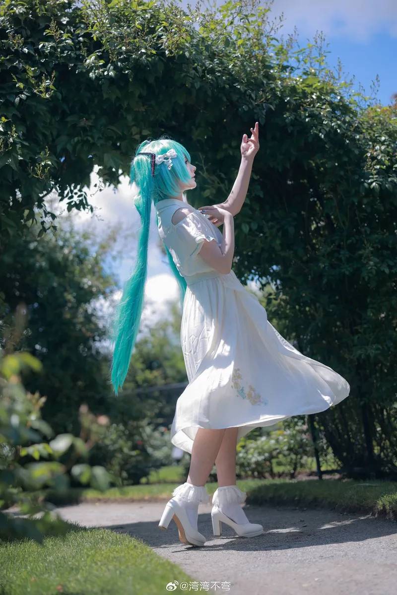 《初音未来》cosplay阳光少女