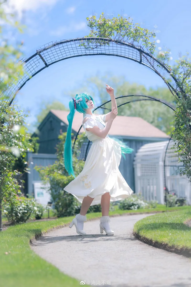 《初音未来》cosplay阳光少女
