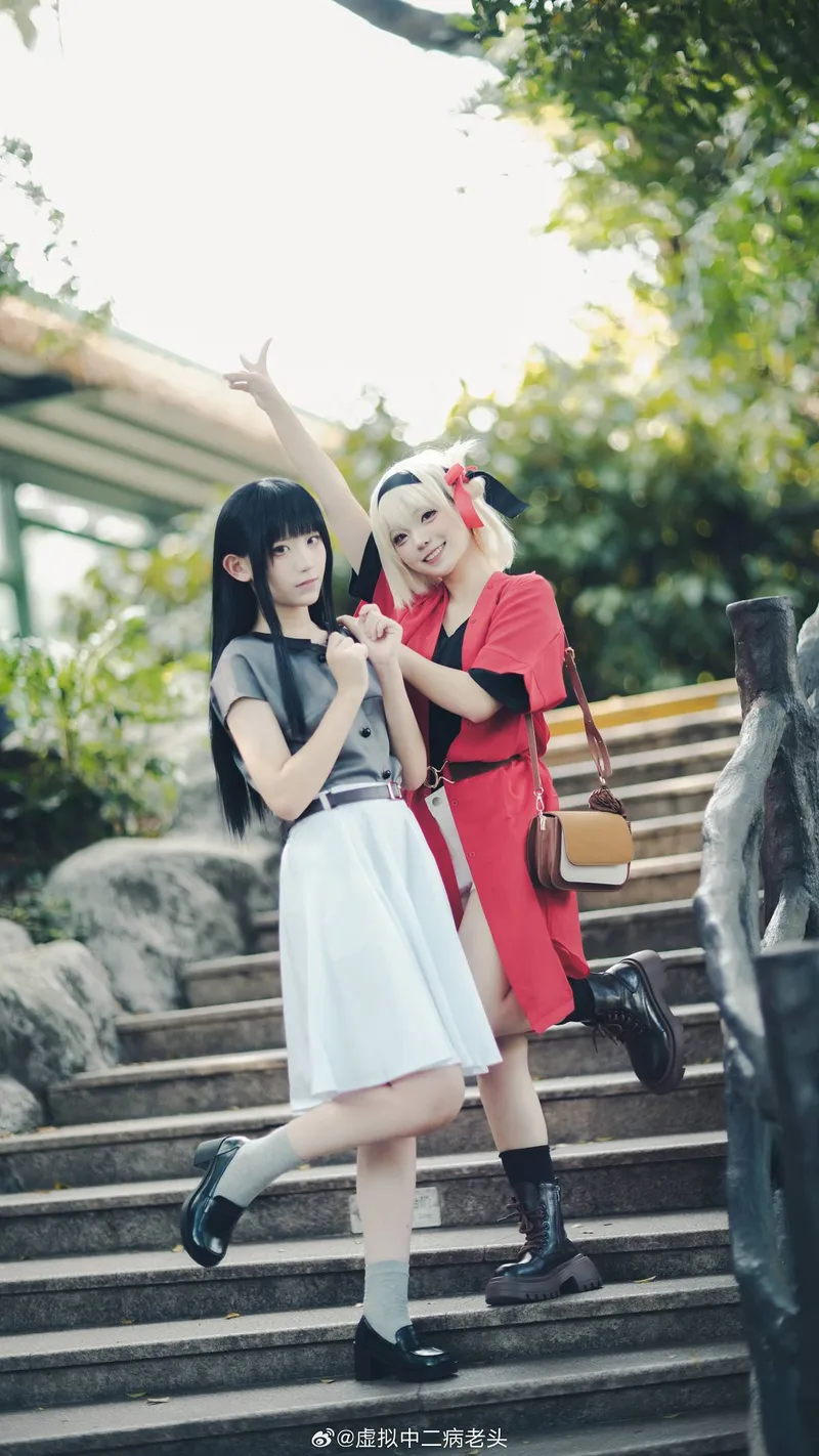 《莉可丽丝》cosplay锦木千束x井上泷奈