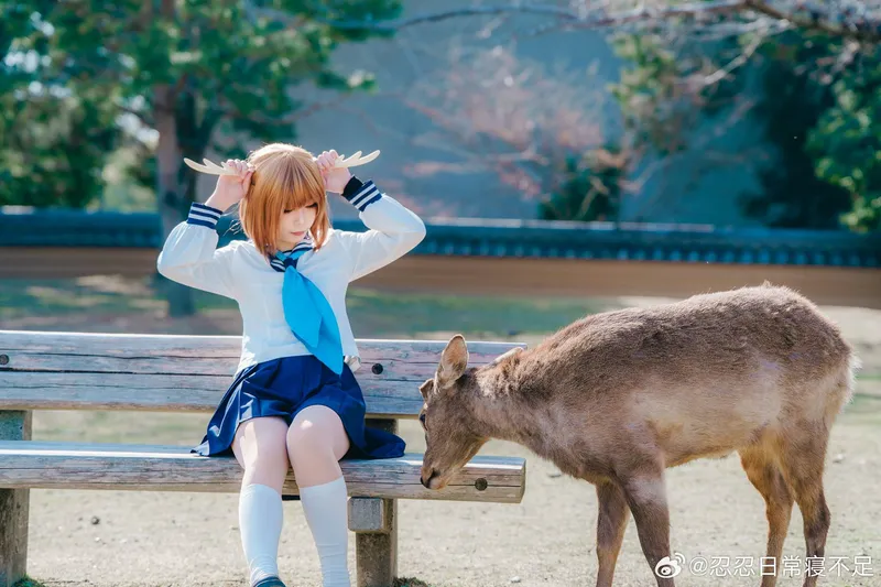 鹿乃子乃子cosplay展示