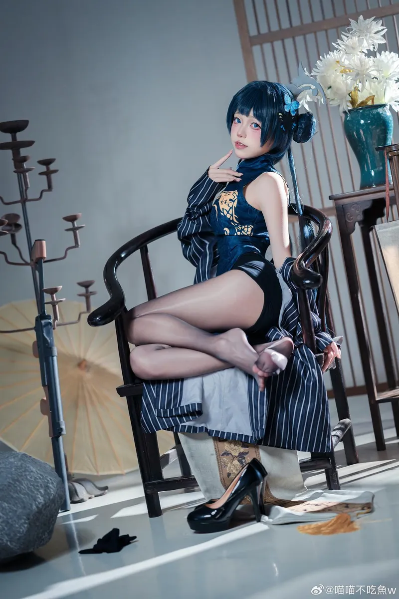 《蔚蓝档案》龙华妃咲cosplay展示