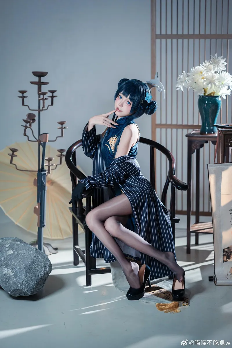 《蔚蓝档案》龙华妃咲cosplay展示