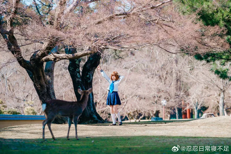 鹿乃子乃子cosplay展示