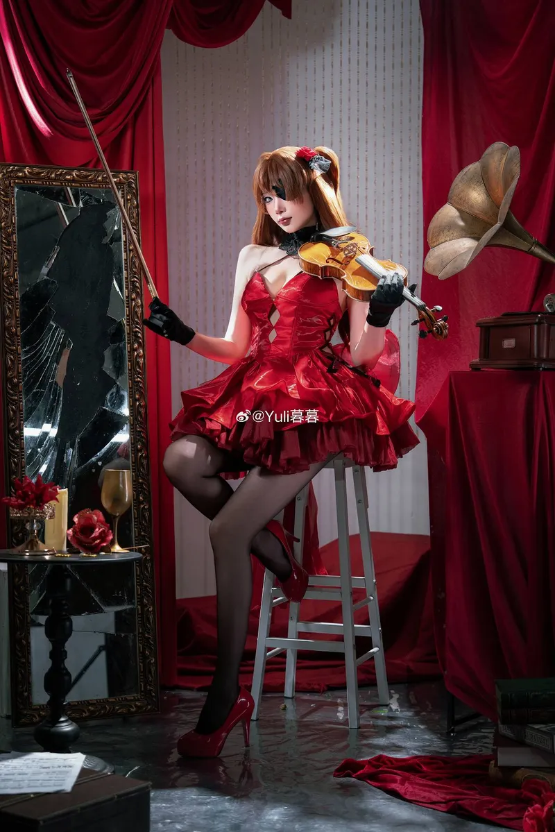 《新世纪福音战士》明日香Cosplay写真