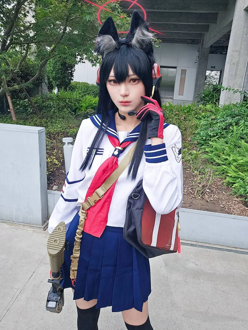 《蔚蓝档案》七度雪乃cosplay展示