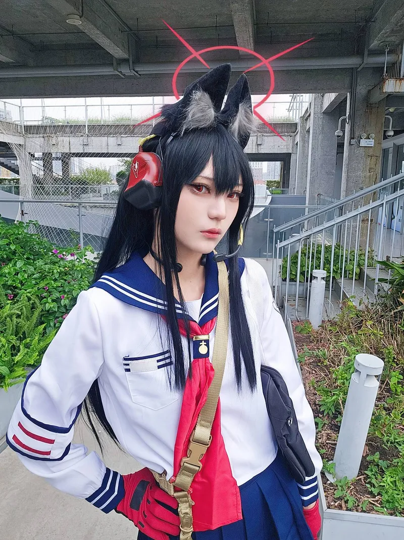 《蔚蓝档案》七度雪乃cosplay展示