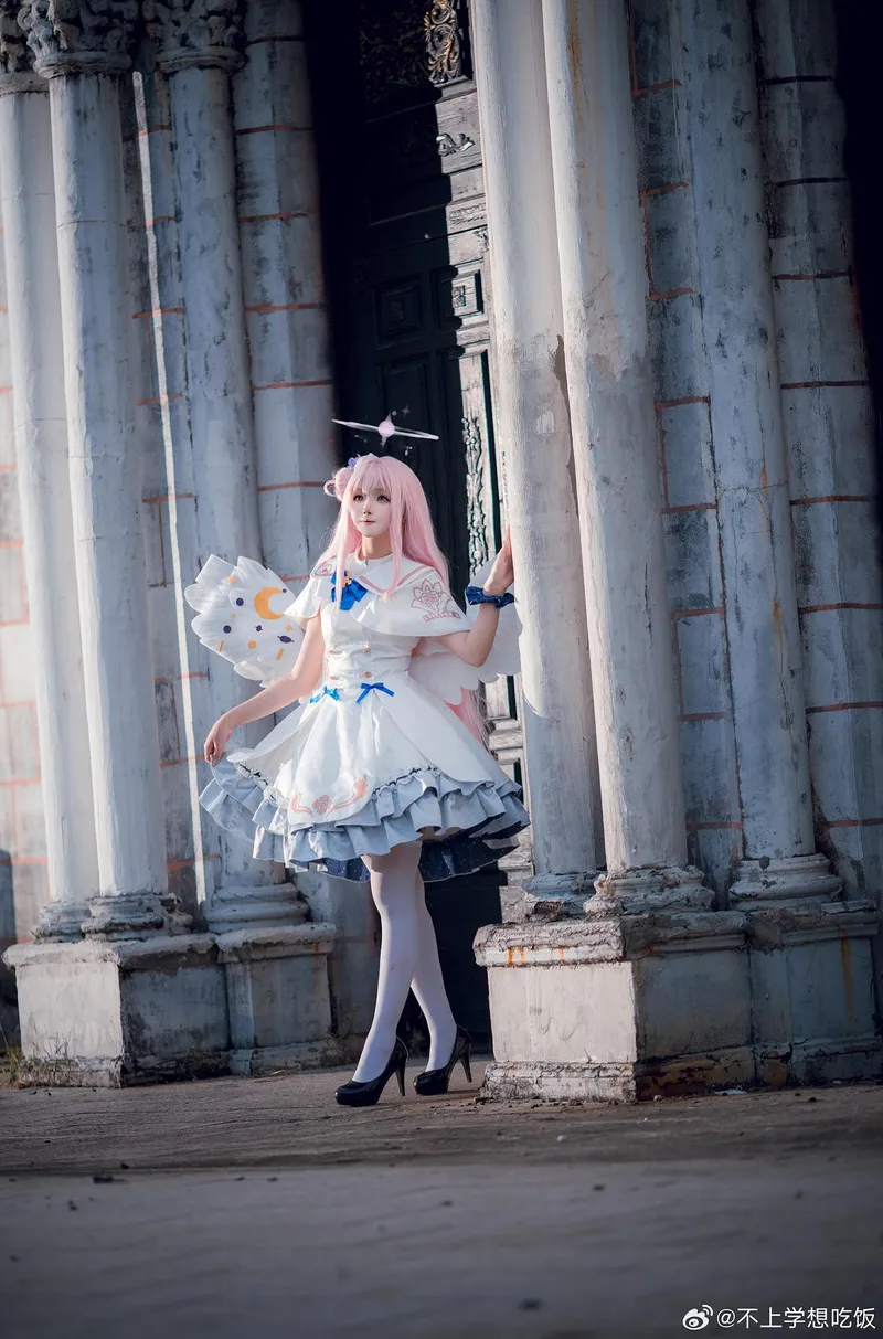 《蔚蓝档案》圣园未花cosplay展示-精美角色还原赏析