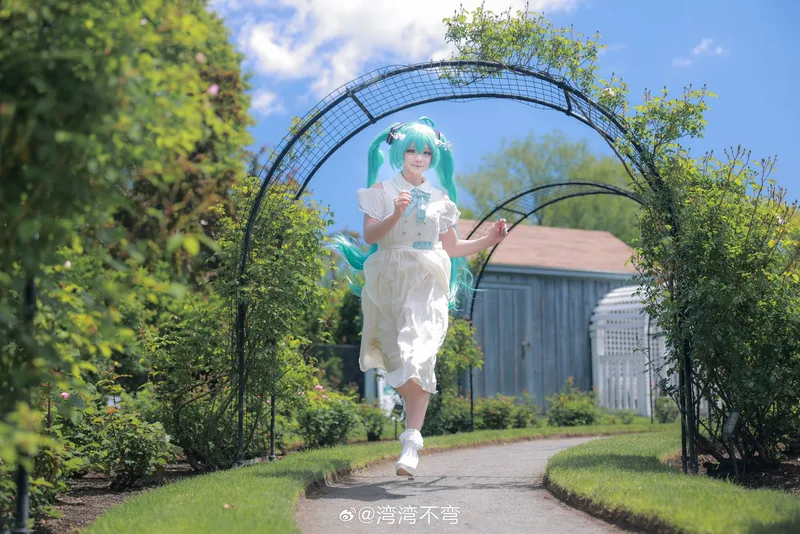 《初音未来》cosplay阳光少女