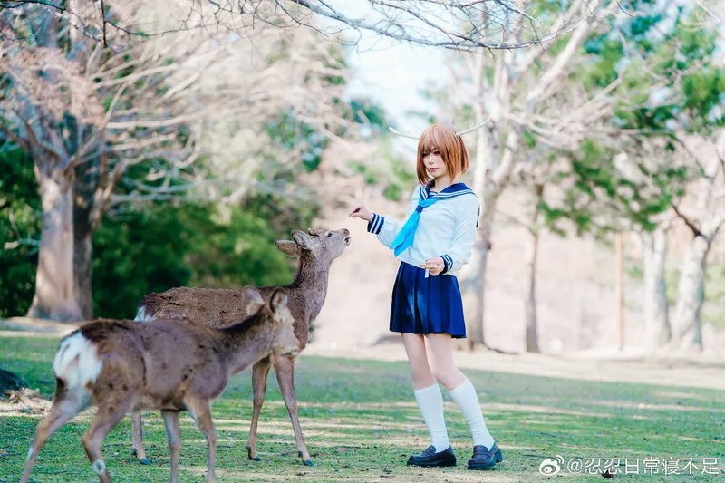 鹿乃子乃子cosplay展示