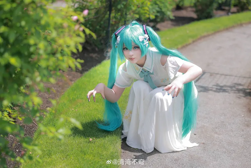 《初音未来》cosplay阳光少女