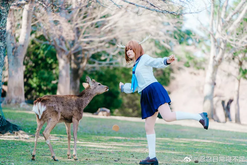 鹿乃子乃子cosplay展示-精美角色扮演图集