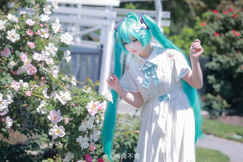 《初音未来》cosplay阳光少女