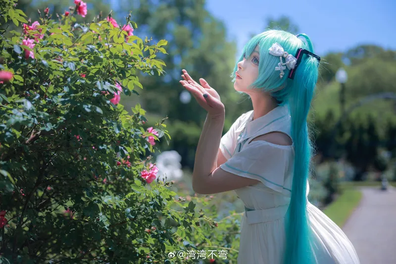 《初音未来》cosplay阳光少女