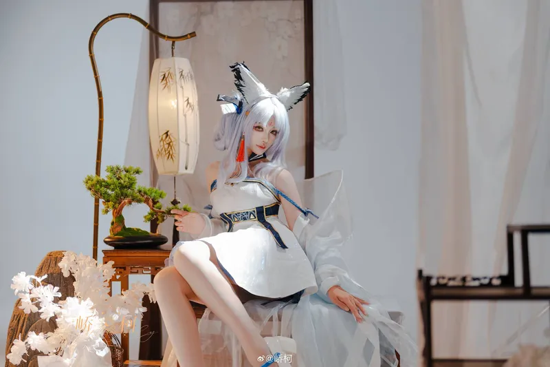 《明日方舟》白面鸮cosplay展示