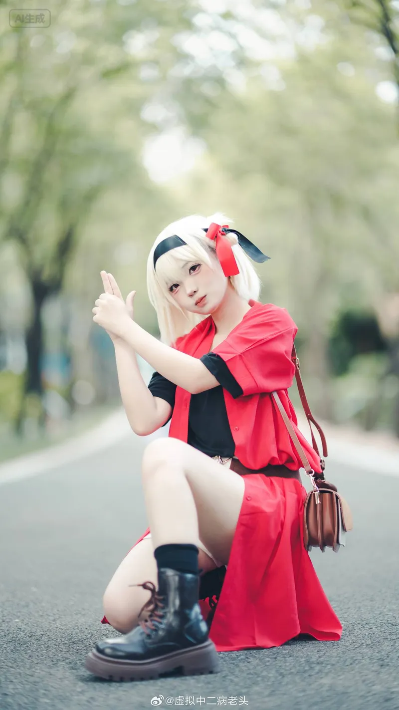 《莉可丽丝》cosplay锦木千束x井上泷奈-双人互动甜度爆表