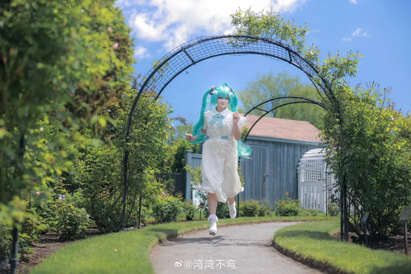 《初音未来》cosplay阳光少女