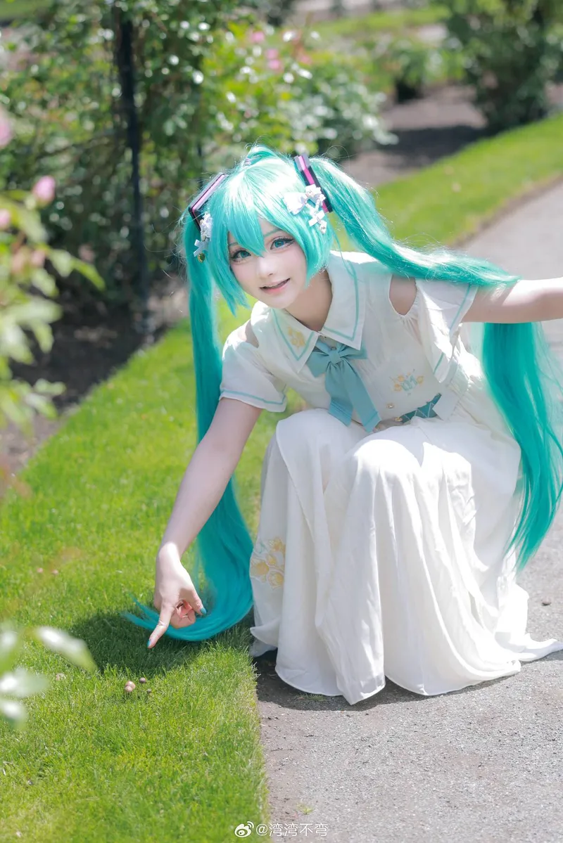 《初音未来》cosplay阳光少女