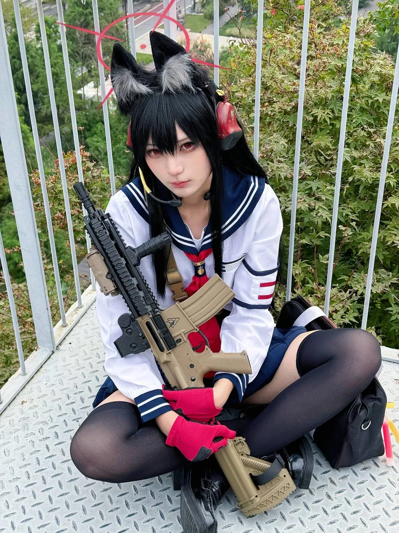 《蔚蓝档案》七度雪乃cosplay展示