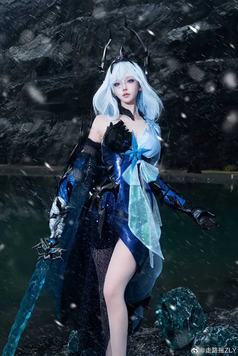 《永劫无间》顾清寒cosplay-御姐气场全开视觉盛宴