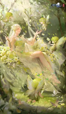 《天刀手游》精灵主题外观登场-化身森林仙子步步生花