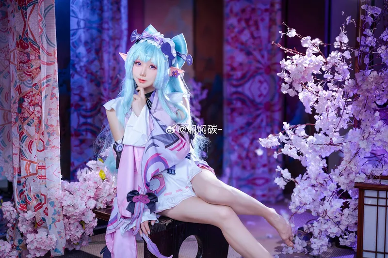 《原神》梦见月瑞希cosplay展示
