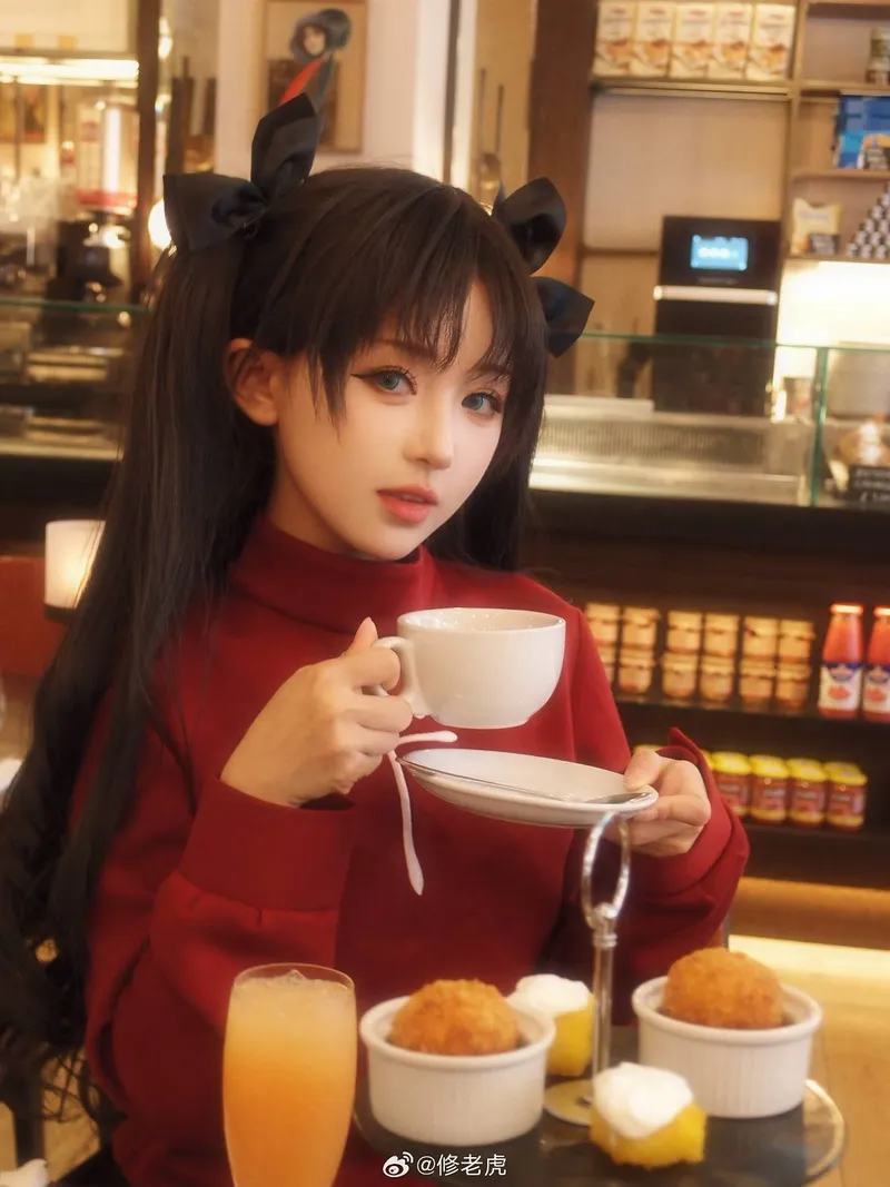 《Fate/staynight》远坂凛cosplay展示