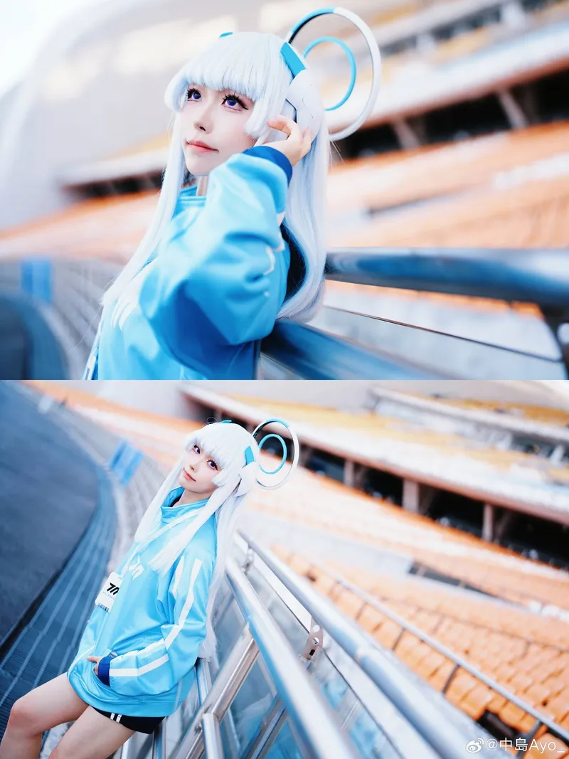 《蔚蓝档案》生盐诺亚cosplay展示