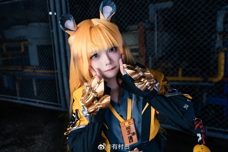 《绝区零》橘福福cosplay展示