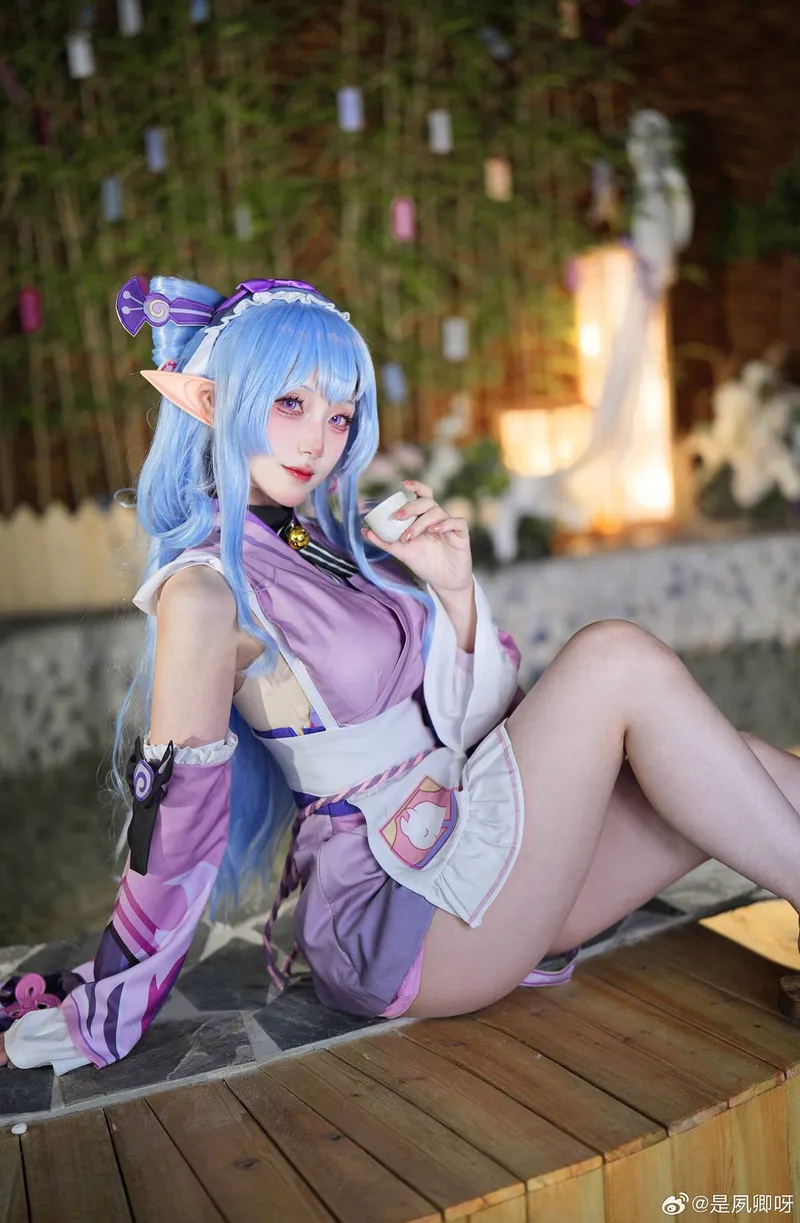 《原神》梦见月瑞希cosplay展示-精美角色还原赏析