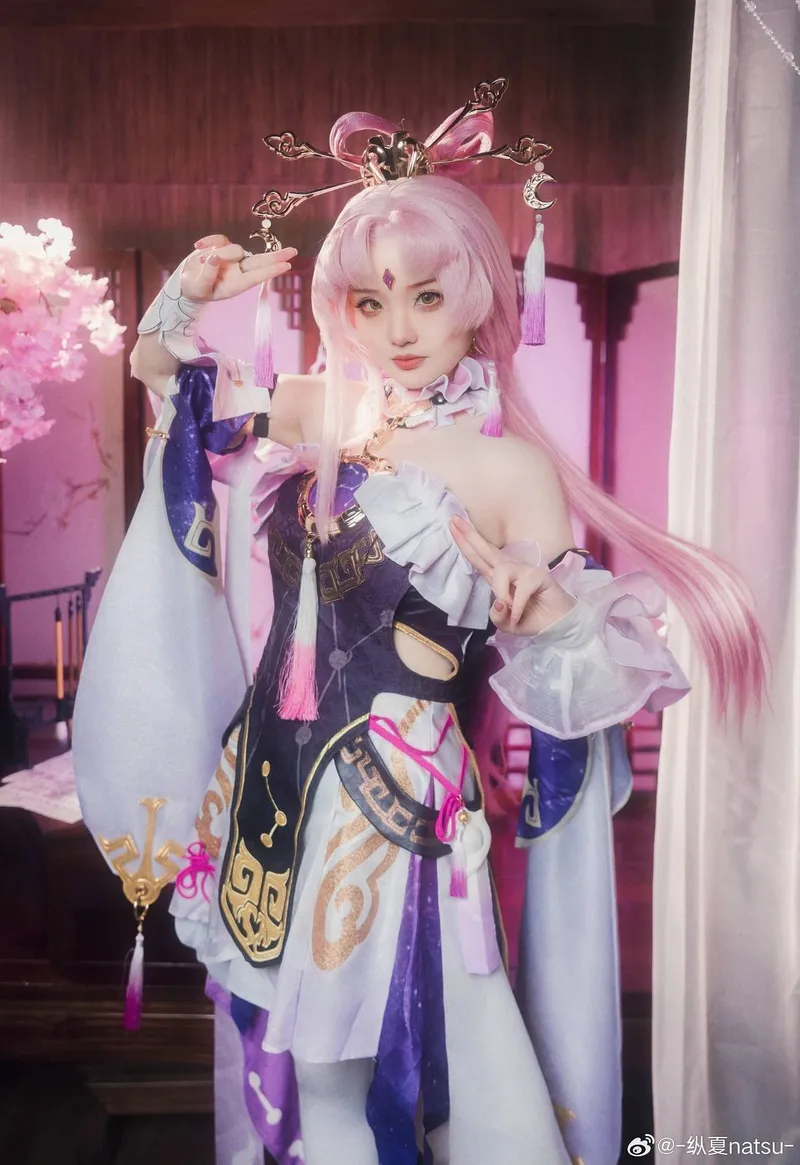 《崩坏：星穹铁道》符玄cosplay展示-精美角色还原