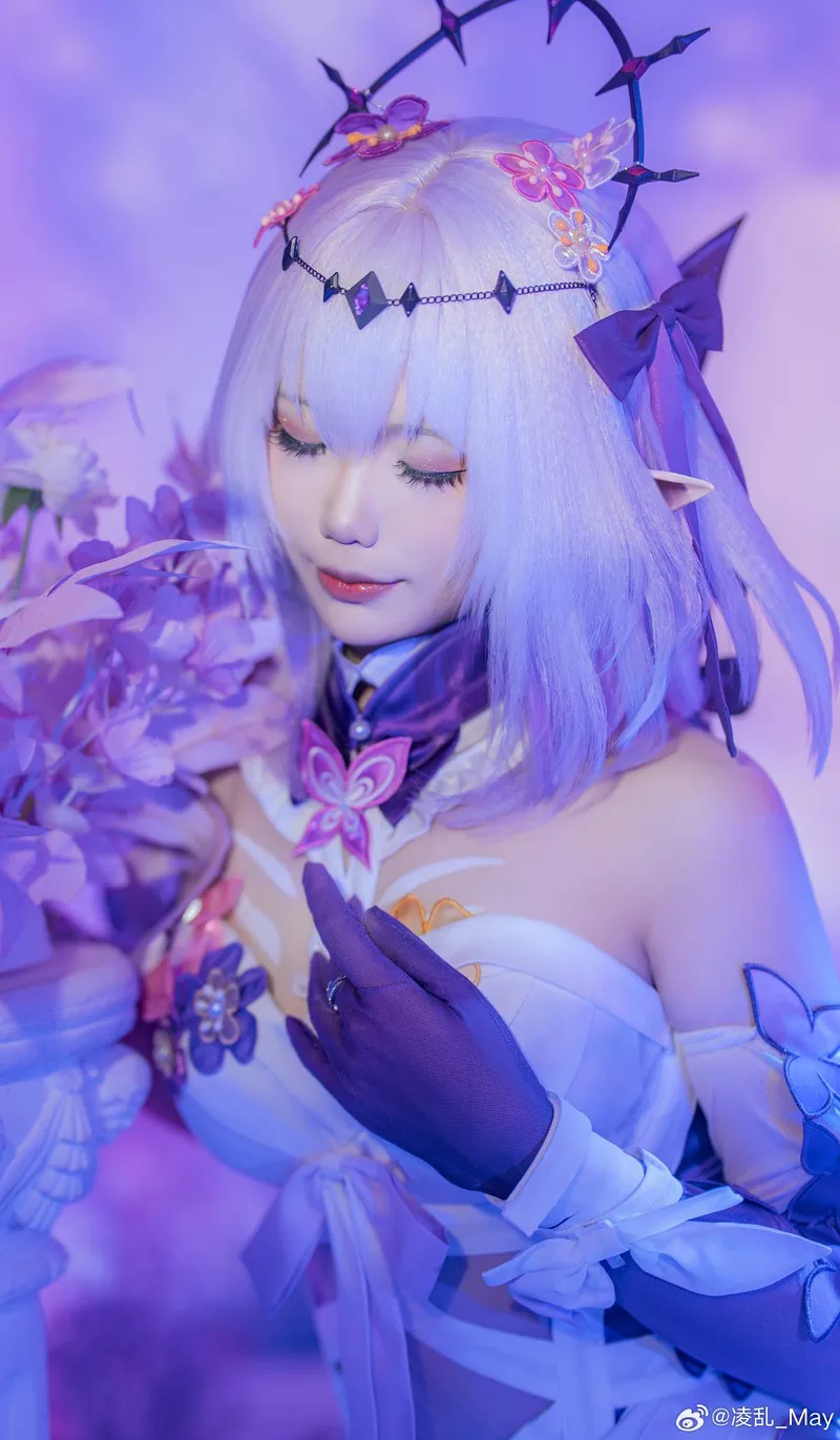 《崩坏星穹铁道》遐蝶cosplay展示-唯美角色还原赏析